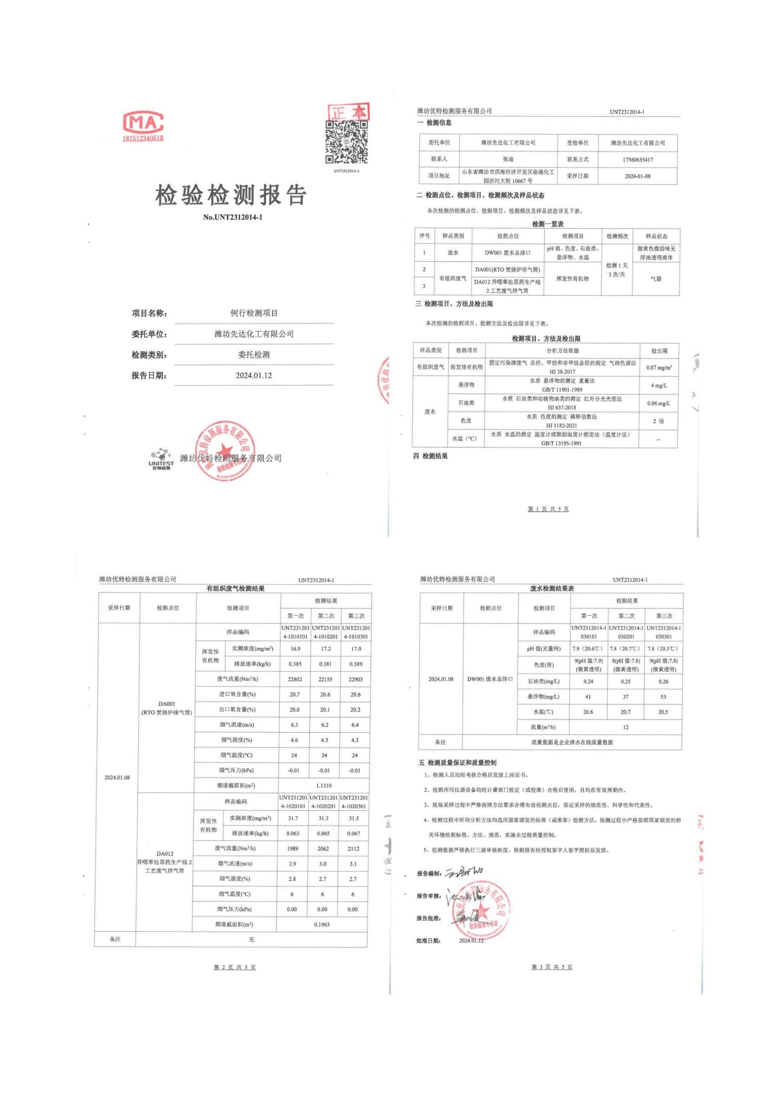 2024騫存綅鍧婂厛杈懼寲宸ユ湁闄愬叕鍙革紙絎竴瀛ｅ害錛夌幆澧冧繚鎶や俊鎭叕紺篲04.jpg